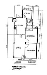Blk 22 SIN MING VILLE (Bishan), HDB 3 Rooms #527696971